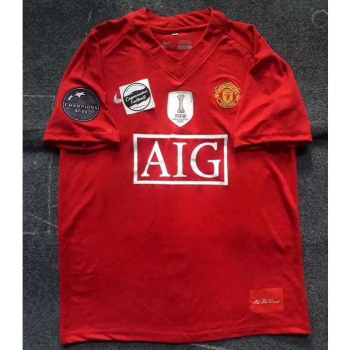 JERSEY MANCHESTER UNITED RETRO 2007 2008 07 08 2006 06 MU full