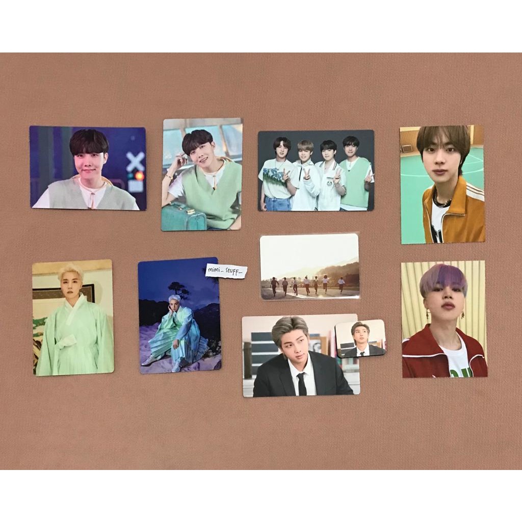 [READY STOCK] TAKE ALL BTS PC Photocard Young Forever Memories of 2016 DVD Photocard Memories 2016 M