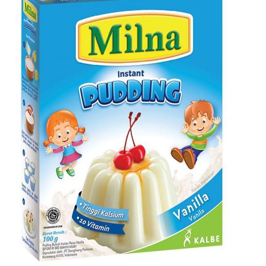 

[HQ4844) MILNA TODDLER INSTANT PUDDING VANILA/STRAWBERRY/COKLAT 200G