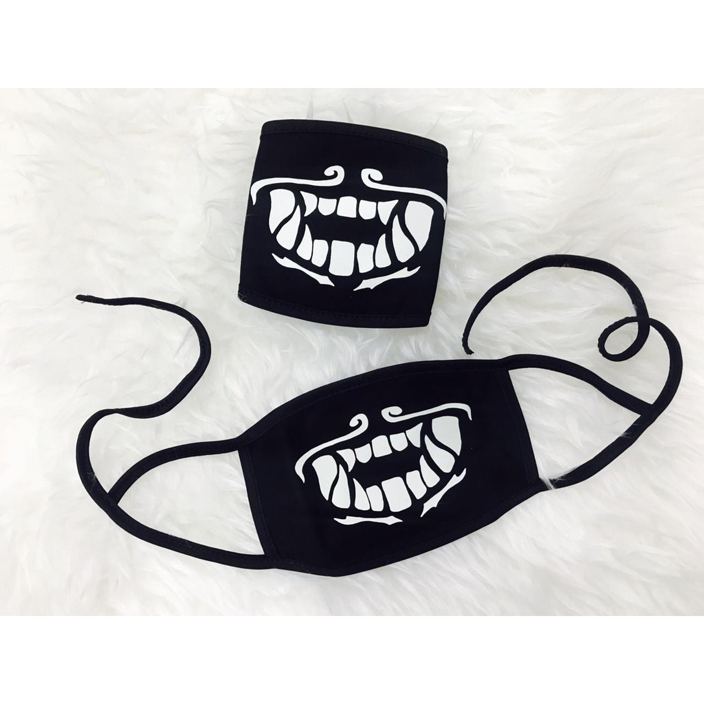 Masker K/DA Akali League of legends LOL Glow In Dark