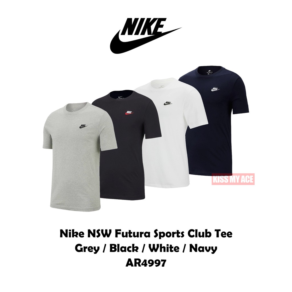 nike club t shirt navy