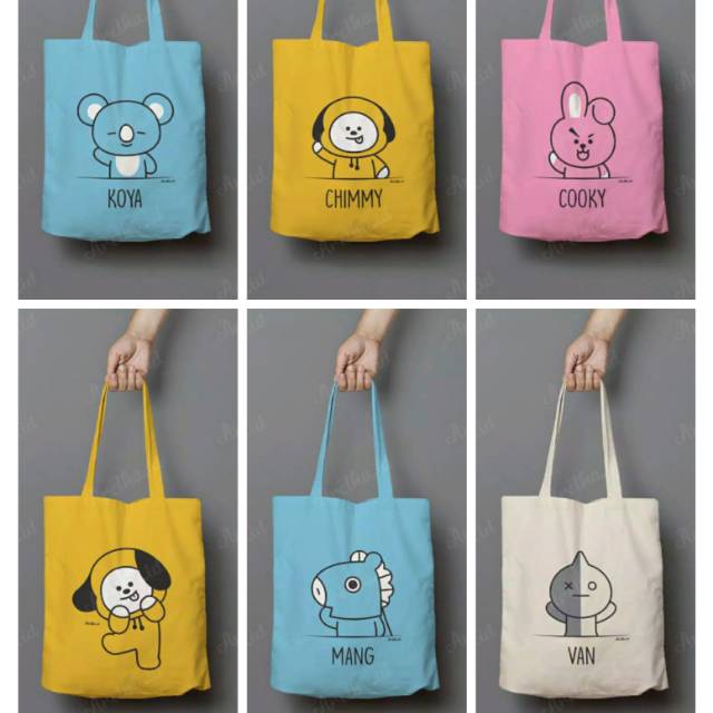 TOTE BAG BTS BT21