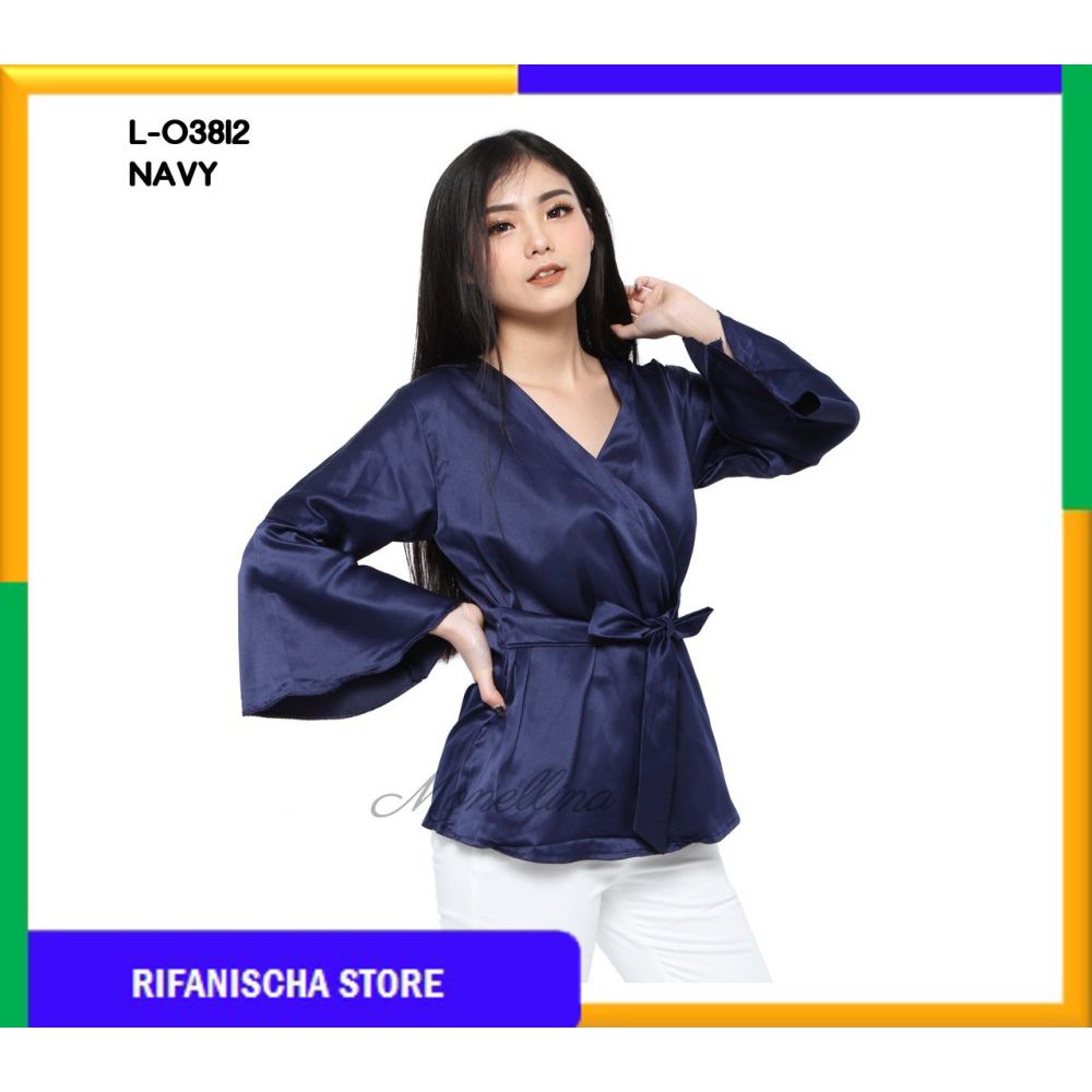 Rf Baju Blouse Atasan Murah Wanita Kekinian L 03812 (MF)