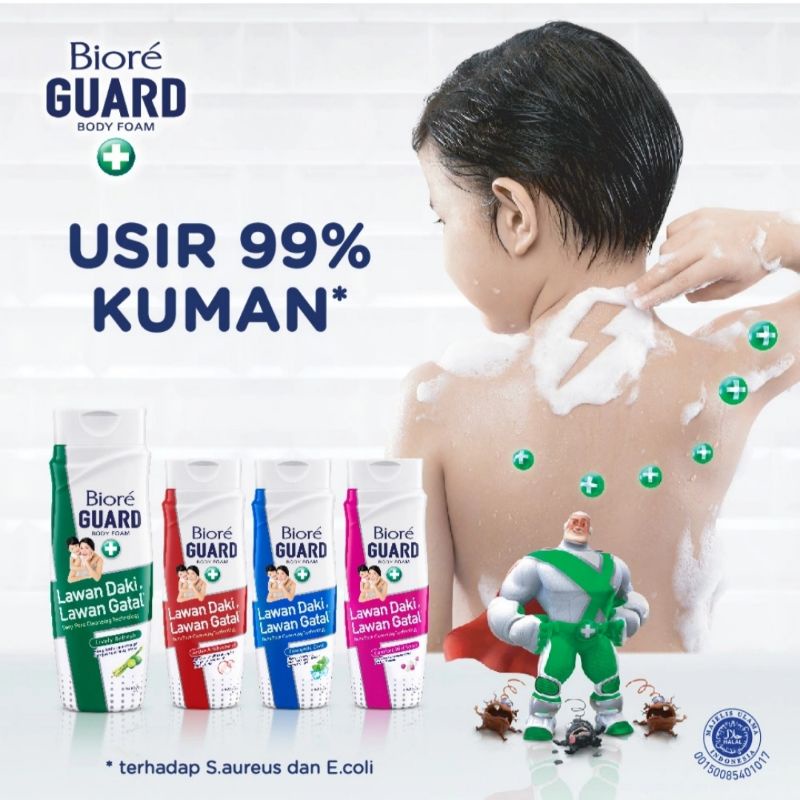 BIORE Guard Sabun Mandi Cair Pouch 450ml