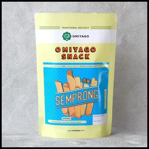 

Buy 1 Get Omiyago Semprong 75Gr