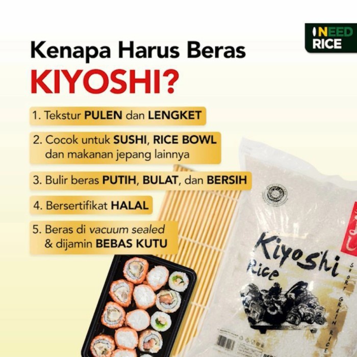 

Ds501Vs Beras Jepang Kiyoshi 5Kg Sv012Ss