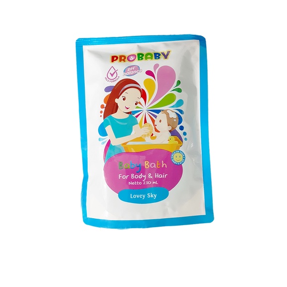 PROBABY BATH POUCH 230ML (REFILL)