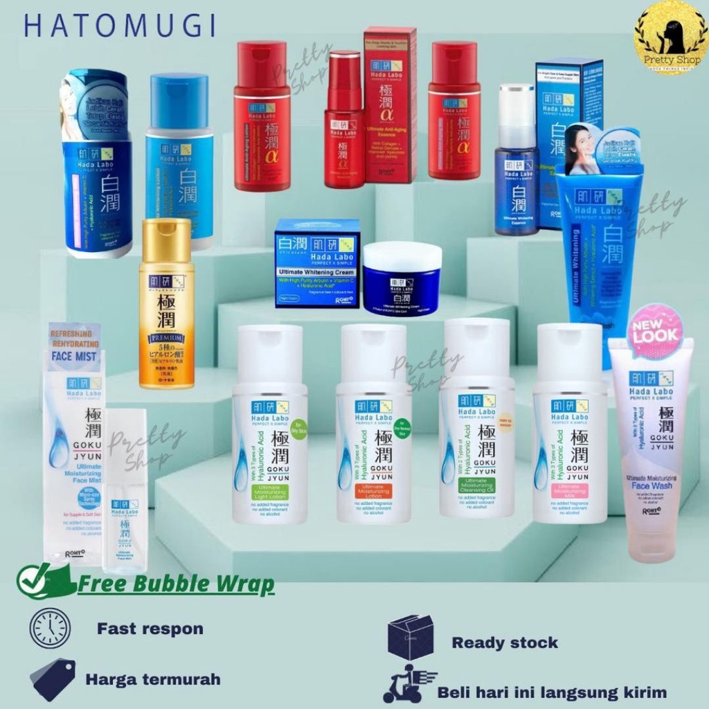 Hada Labo Gokujyun Series - hada labo Gokyujun Ultimate Moizturing (Original dan BPOM)