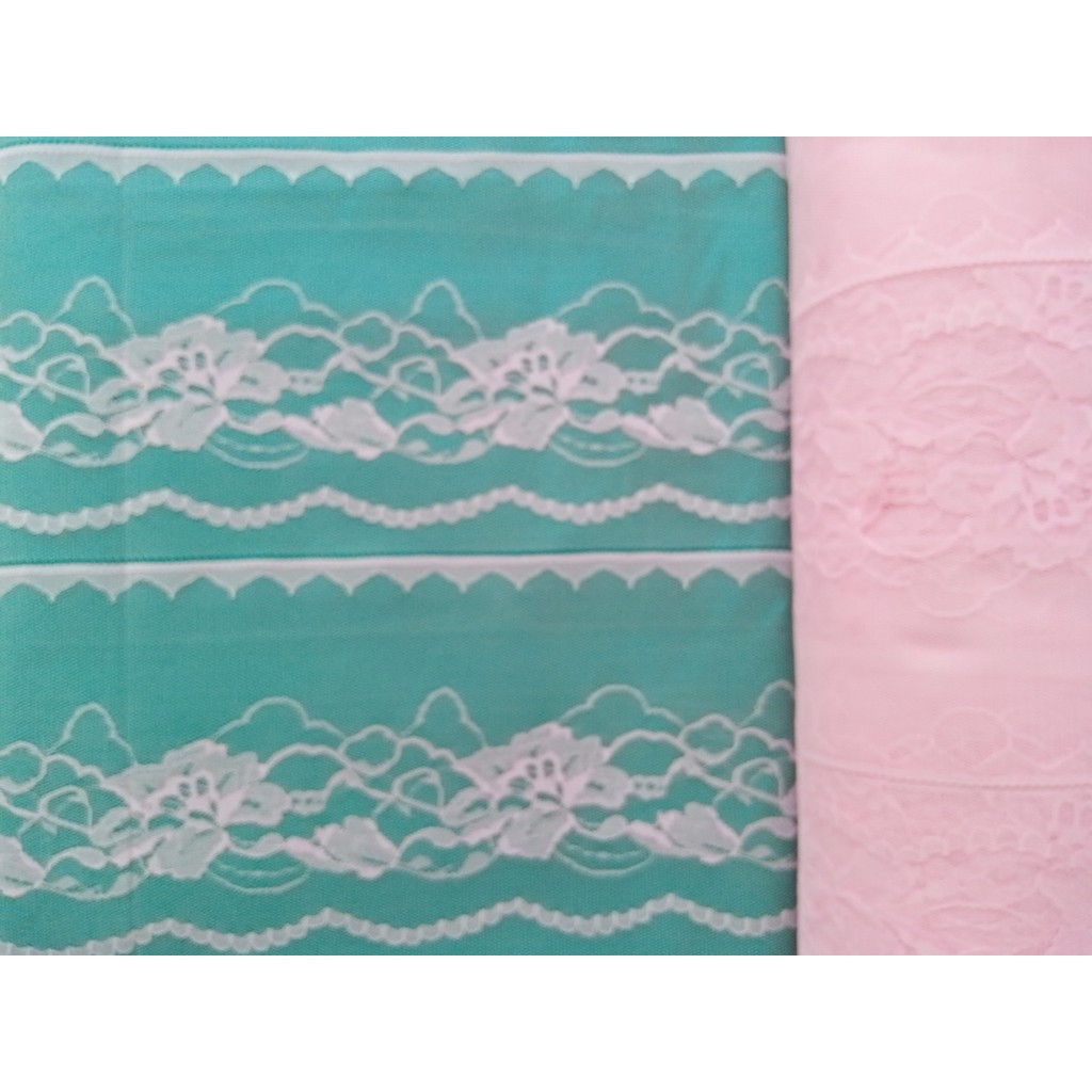 Renda Air 8 Baris - Kain Renda Fashion Wanita - Renda Souvenir - Renda Dekorasi - Renda Vitrage - Re