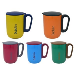 Mug Gelas Cangkir Tahan Panas Dublin 220 ML Kopi Teh Stainless Steel