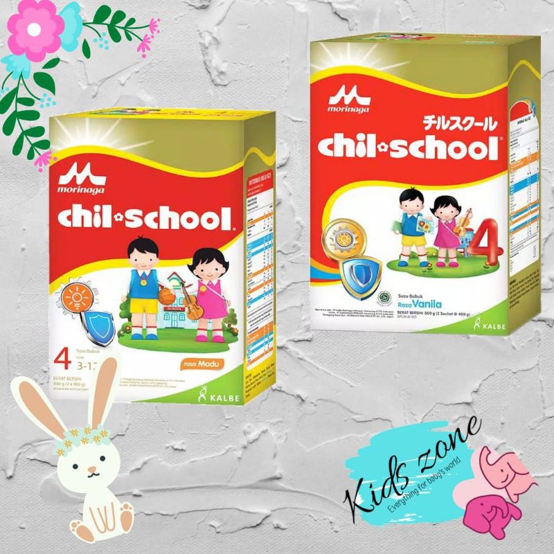 

Morinaga chilschool 800g Rasa Vanila Madu dan Coklat