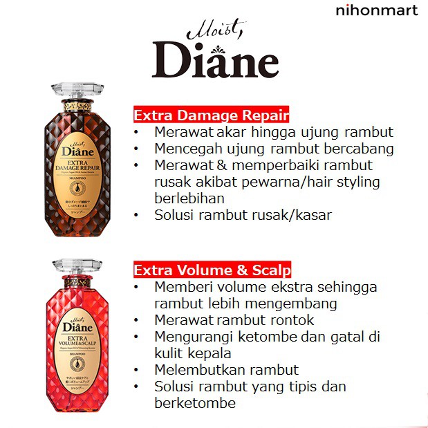 Moist Diane Shampoo  - (450ml)-1