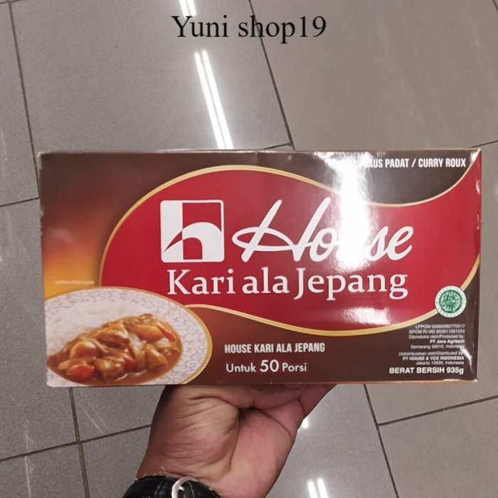 

kari jepang house untuk 50 porsi 935gr