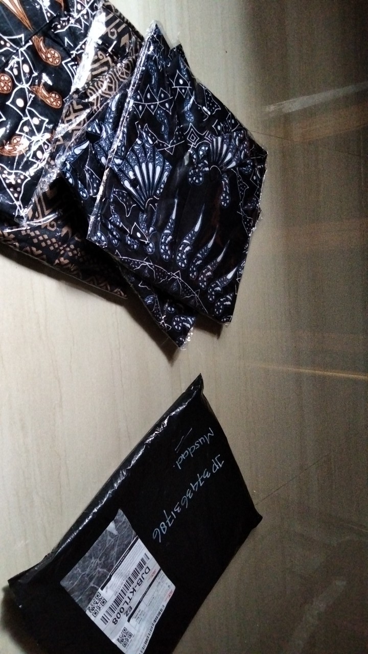 Baju Batik Pria Big Size M L Xl Xxl Atasan Kemeja Batik Lengan Panjang Original