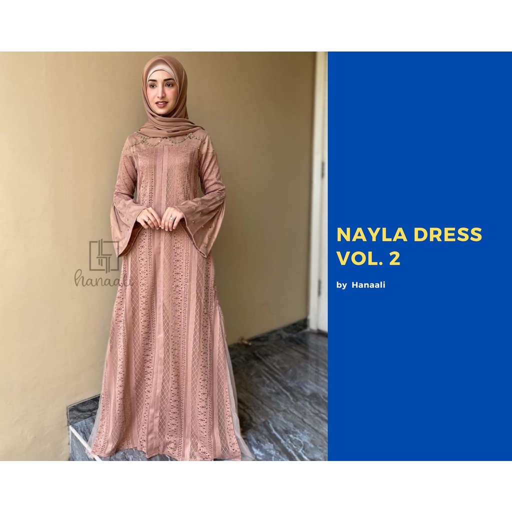 NAYLA DRESS VOL.2 Ukuran XXL by HANAALI