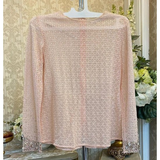 Ria Miranda Amartya Top Peach Ria Miranda Preloved