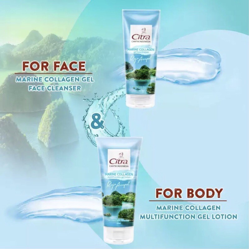 Citra Marine Collagen Gel Face Cleanser [90 g]