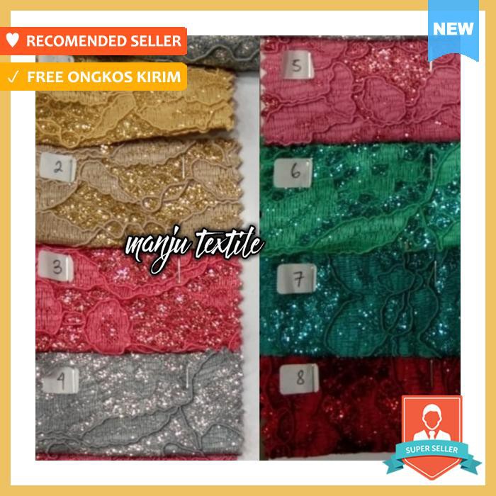 NEW KAIN BRUKAT FURING/BAHAN BROKAT PLUS FURING, GAMIS, DRESS