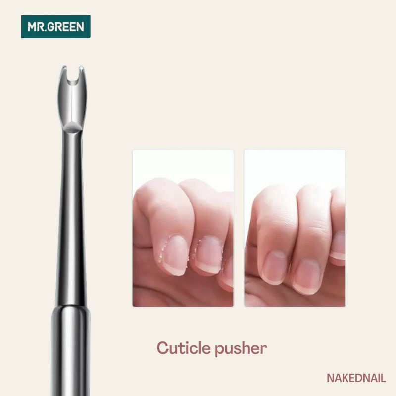 Cuticle remover dead skin pusher kutikel Mr green germany stainless