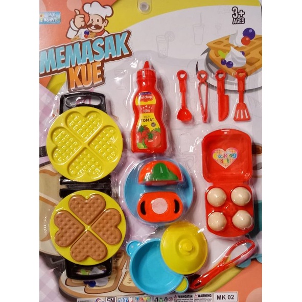 ARSYA_TOYS 5 Mainan Memasak KUE MK 02