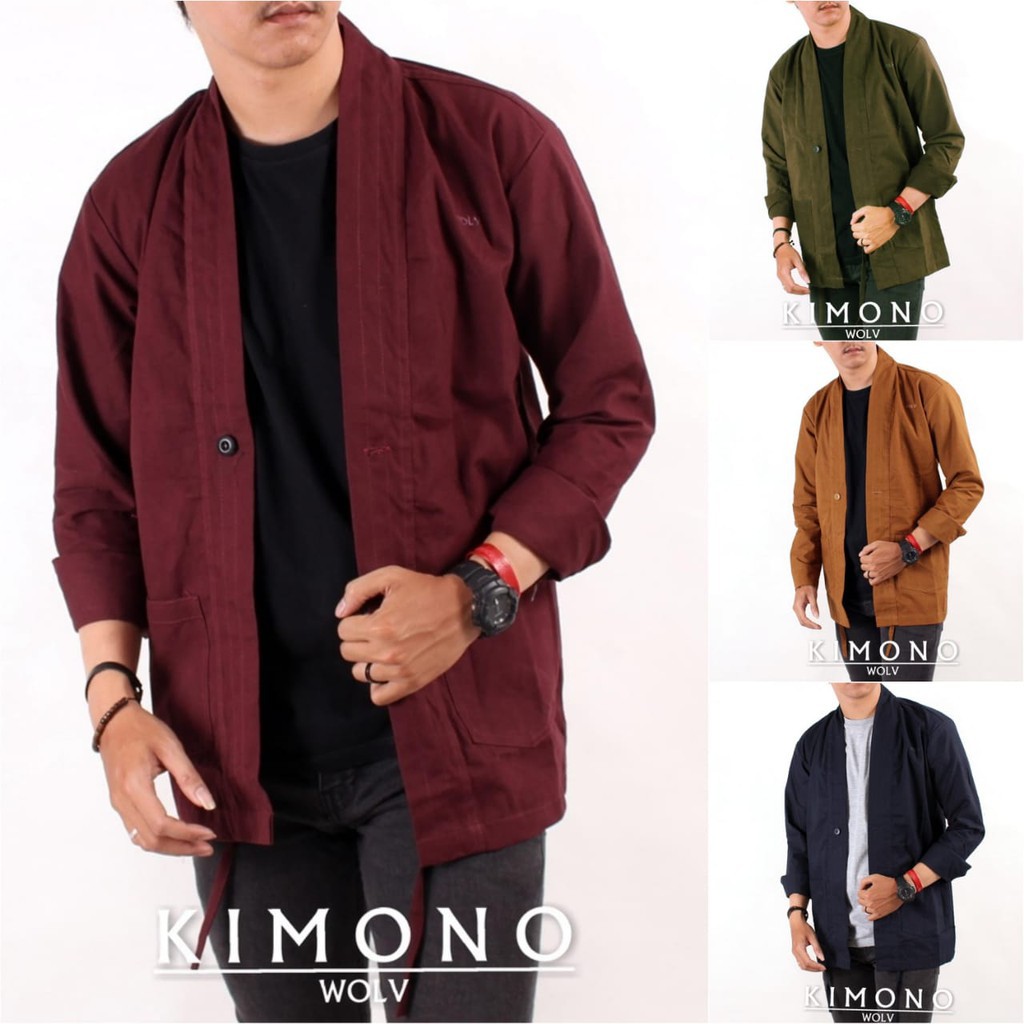 Jaket Kimono Original Wolv Terbaru