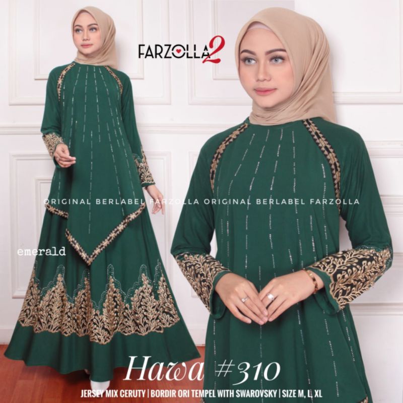 Hawa Farzolla abaya premium
