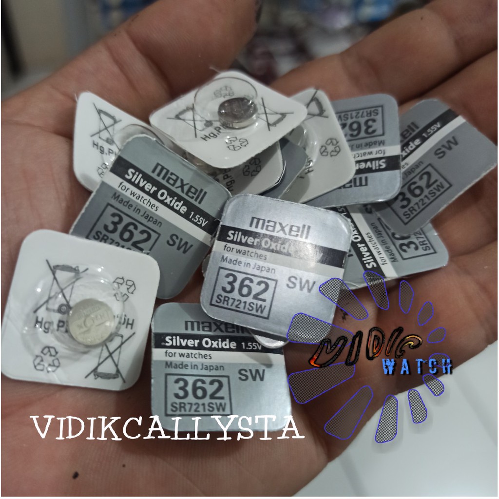 BATERAI JAM TANGAN MAXL 362 SR721SW SR 721 SW ORIGINAL SP BATRE BATREI BATERAI KANCING JAM TANGAN