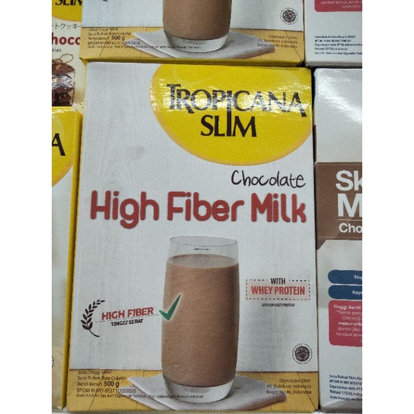 

tropicana slim high fiber milk