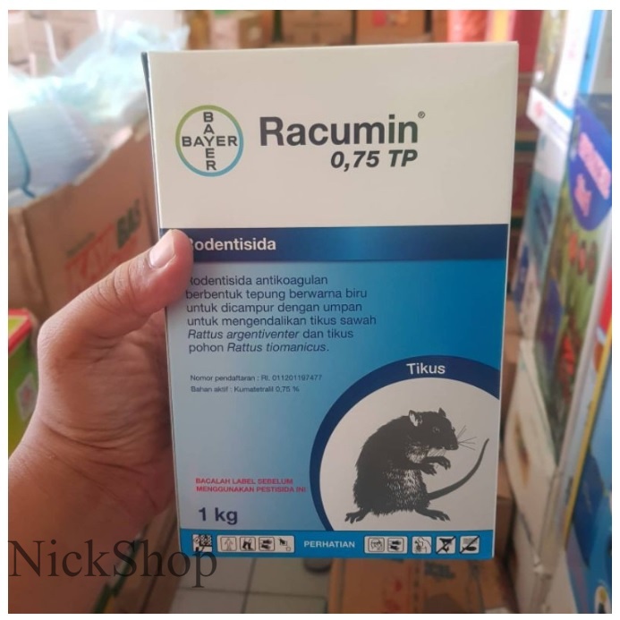 Racumin 1 Kg Racumin Racun Tikus Sistemik Mati Kering | Racumin