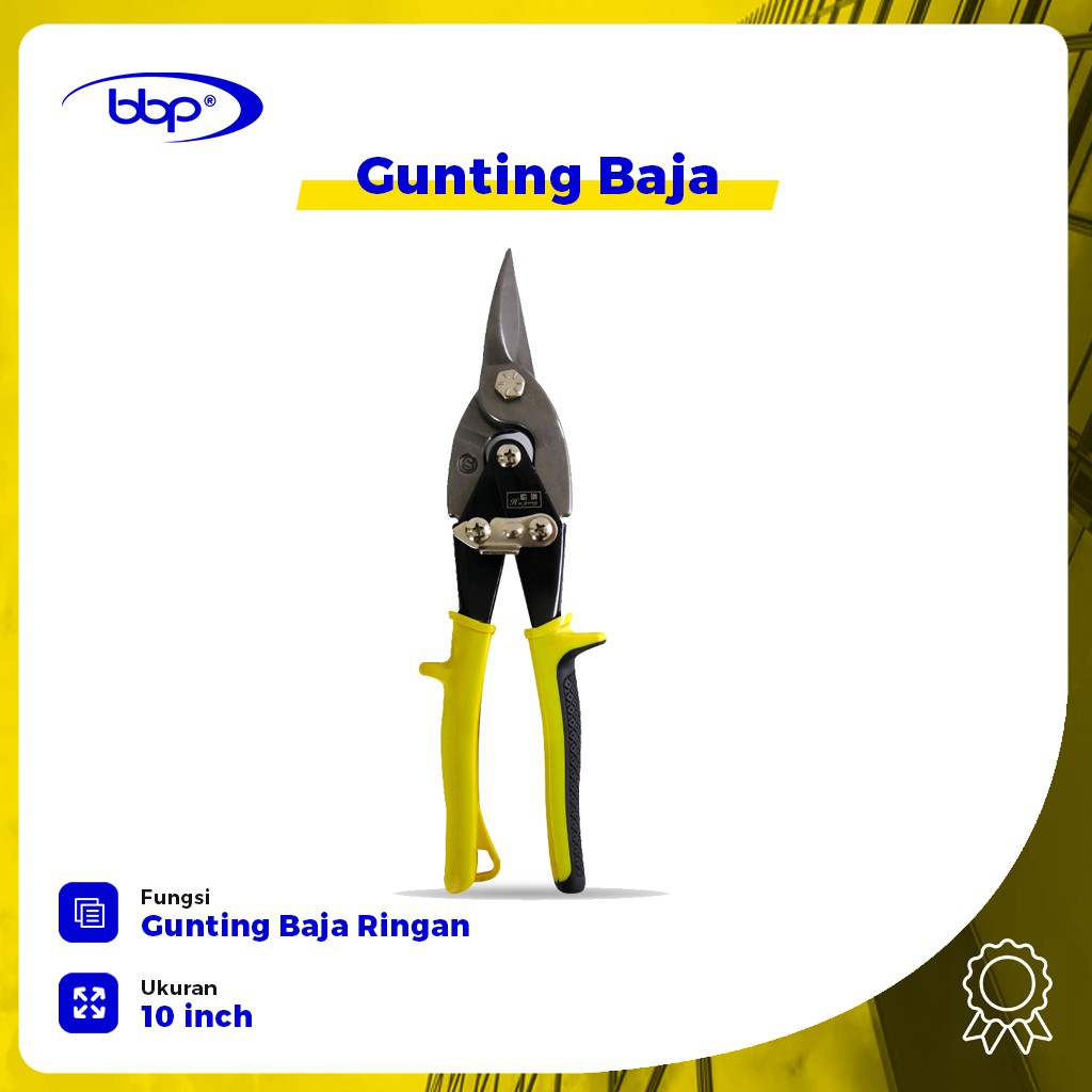 

Gunting Baja Ringan Ukuran 10 Inch Gunting Seng / Gunting Holo