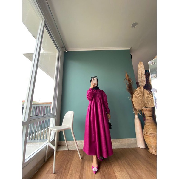 mini dress poplin by mumtaza