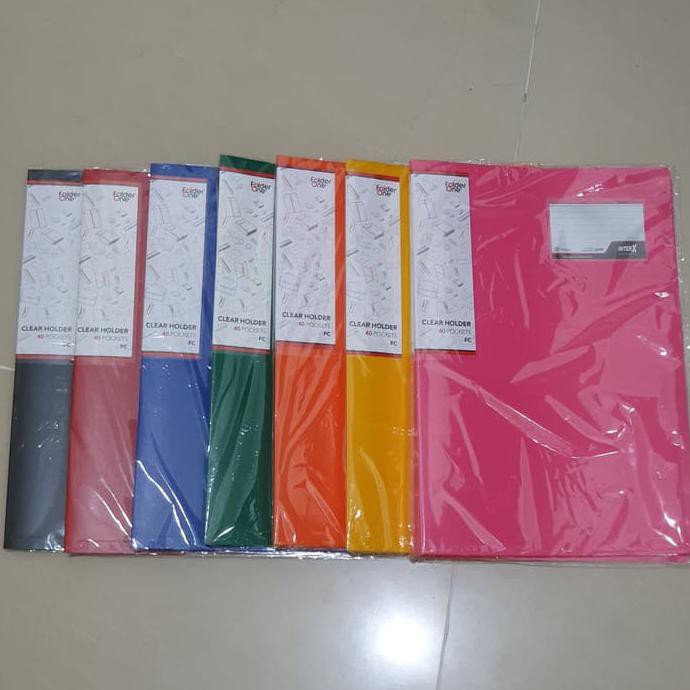 

Clear Holder 40 lembar Folio / F4 Folder One TERLARIS