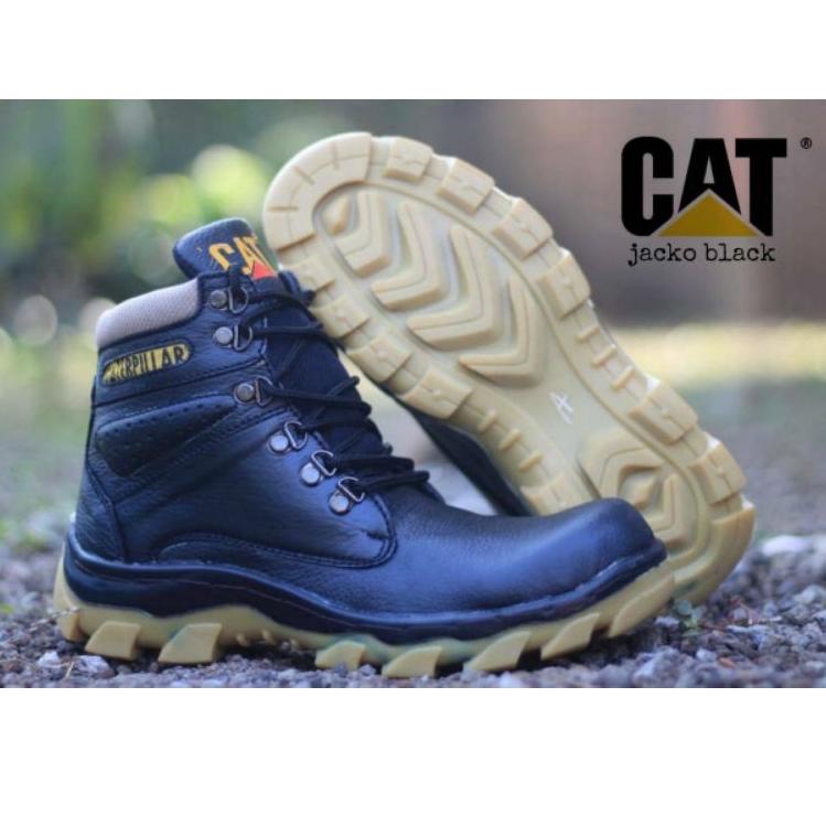 Recomended.. 100% ORIGINAL CATERPILLAR SEPATU SAFETY KULIT KERJA PRIA MURAH  LAPANGAN DINAS
