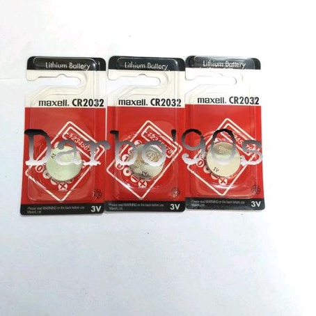 BATERAI MAXELL CR2025 CR2032 BATERAI MAXELL LITHIUM CR CR 2025 CR 2032 - CR2032