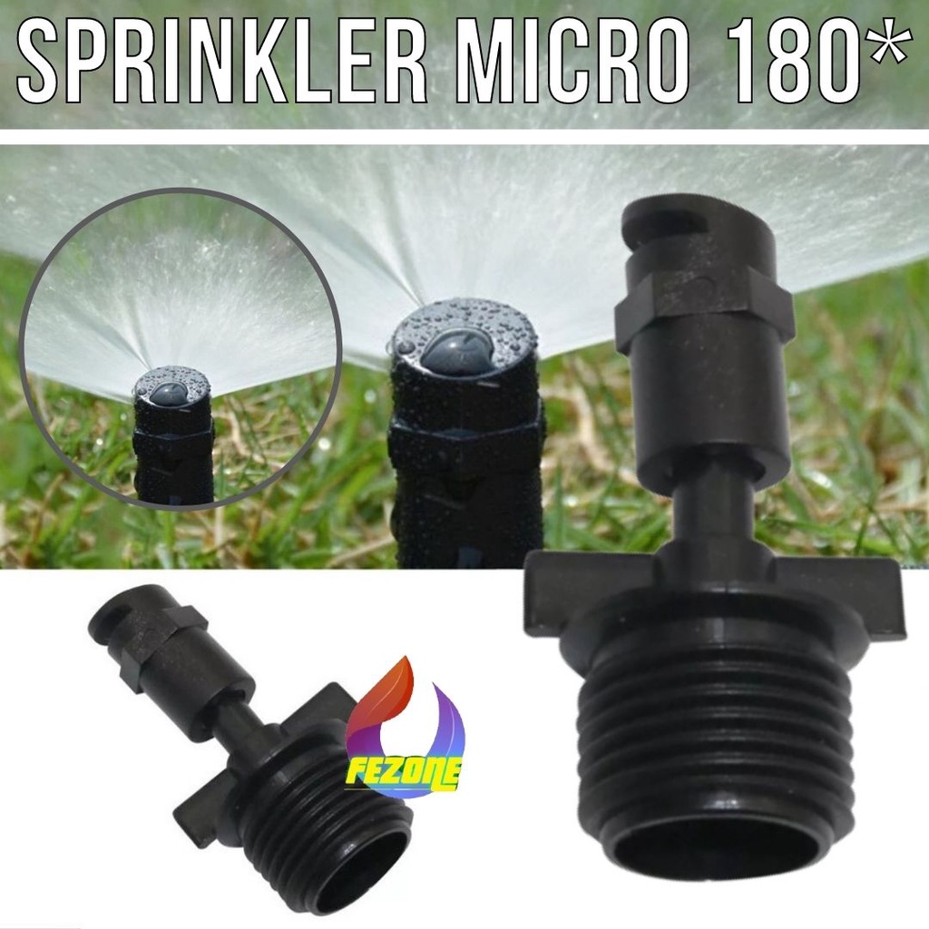 SPRINKLER SPRAYER MIKRO 180 DERAJAT TAMAN PERTANIAN BERKEBUN FEZONE