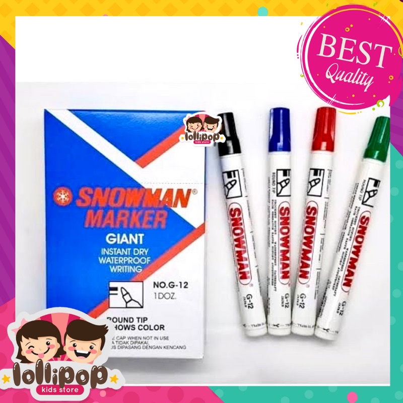 

Spidol Marker TIDAK BISA DI HAPUS Murah Ori