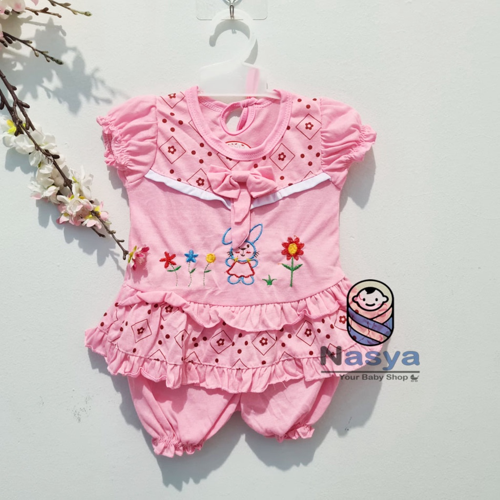 [N-036] Setelan baju dan celana pendek bayi/setelan baju anak perempuan MURAH