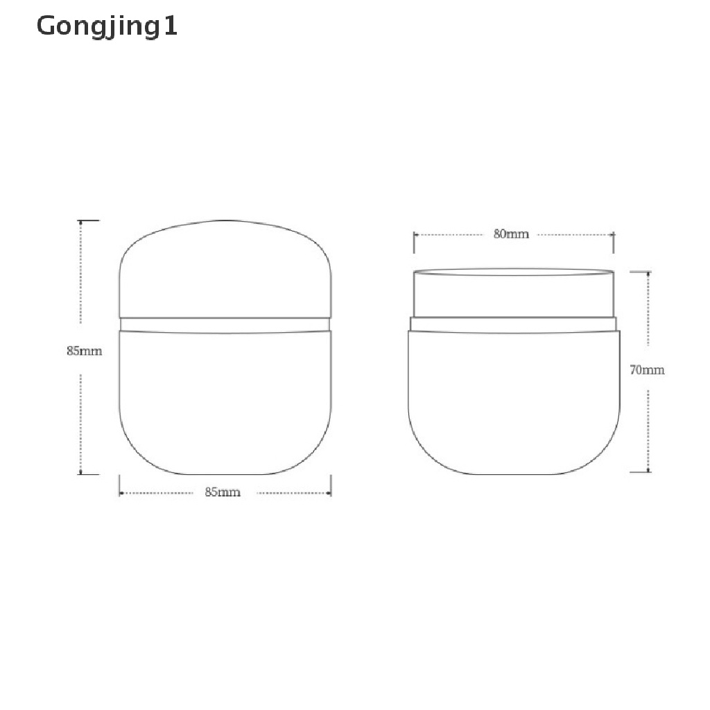 Gongjing1 Kotak Kaleng Penyimpanan Permen / Teh / Kue Kering Motif Bunga Retro