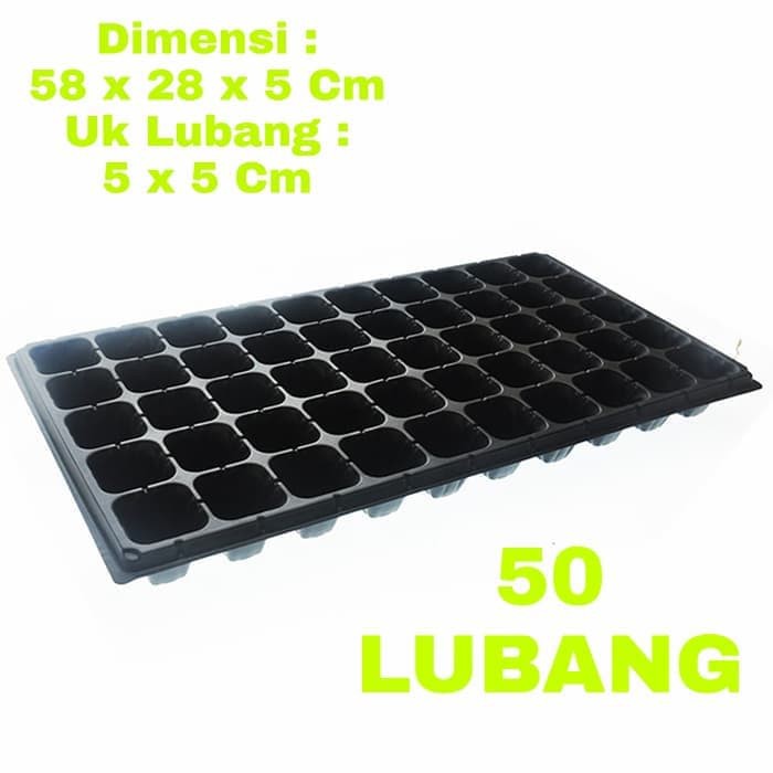 TRAY SEMAI 50 LUBANG / TRAY SEMAI HIDROPONIK / TRAY SEMAI