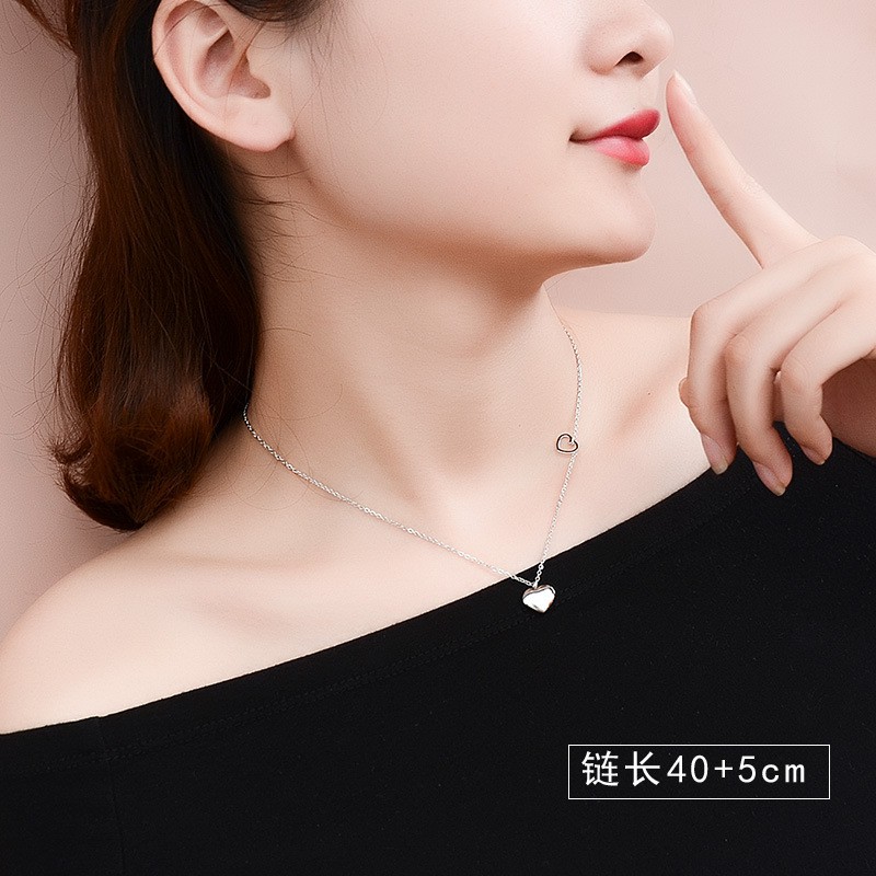 [New] Kalung fashion aksesoris titanium mini korea hadiah wanita cewek 316L anti karat KK036