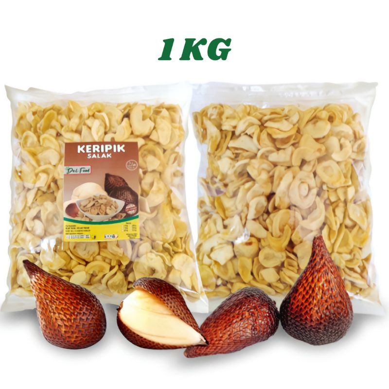 

Keripik Salak Nangka Apel Rambak Pisang Premium Export Quality Isi 1 Kg