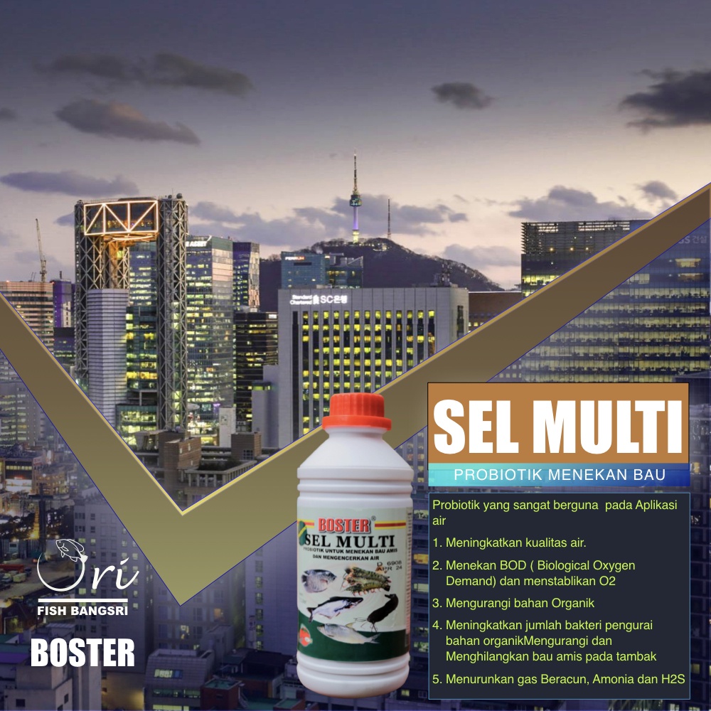 Image of BOSTER SEL MULTI APLIKATIF UNTUK BIOFLOK #1
