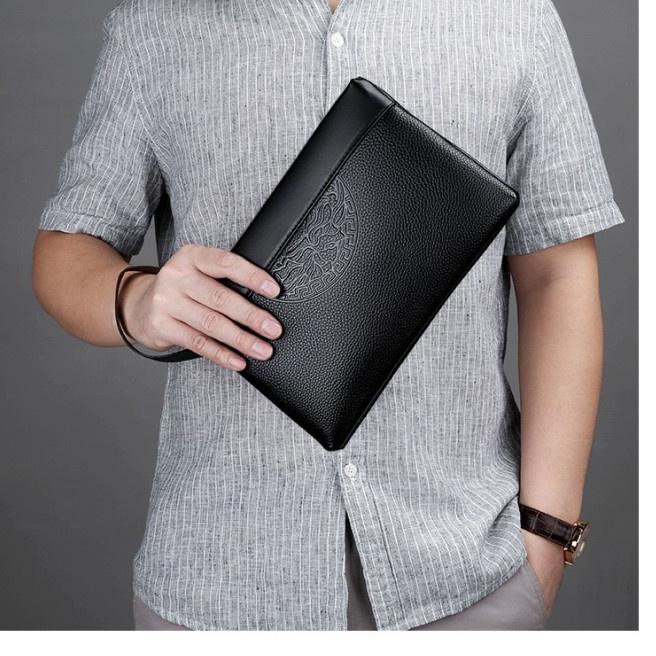 B12G Clutch Bag Hand Bag  Ori Branded Original Pum H1H3 Tas Tangan Clutch Casual Coach Fashion Pria 