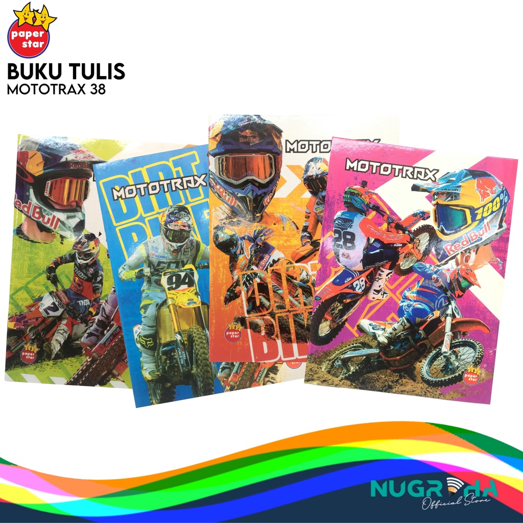 

BUKU TULIS A5 38 LEMBAR PAPERSTAR – MOTOTRAX