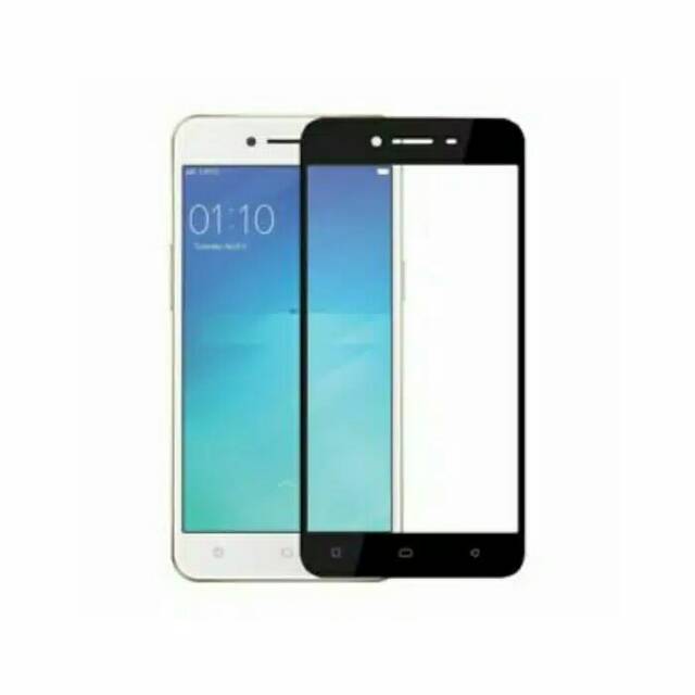 OPPO A39 A37 A57 A71 TEMPERED GLASS 9D FULL COVER FULL GLUE