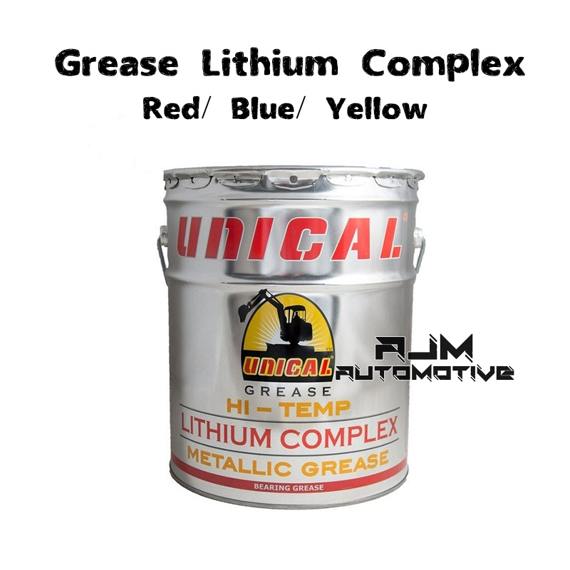 Grease Gemuk Stempet Lithium Complex 15kg UNICAL Pail 15 kg