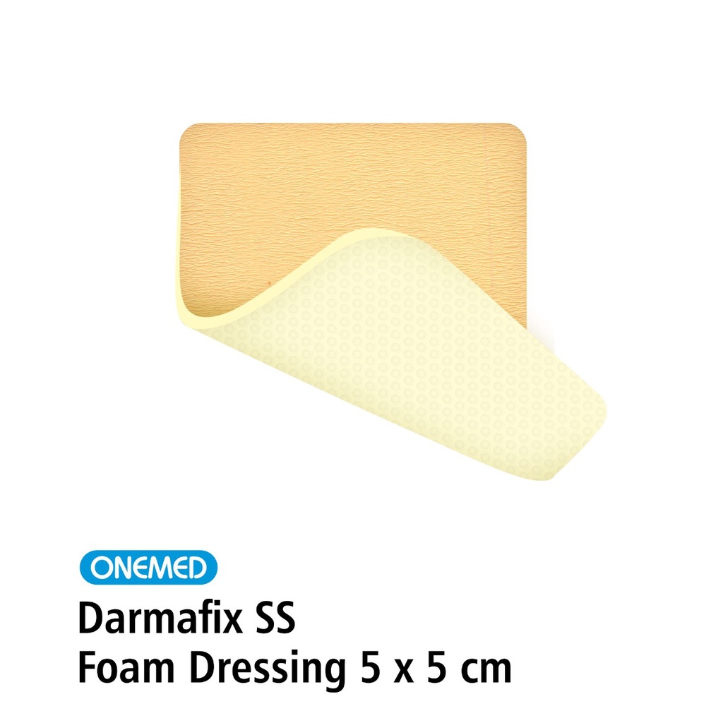 Dermafix SS Foam Dressing Non Adhesive 5 x 5cm OneMed 1 Pcs OJ