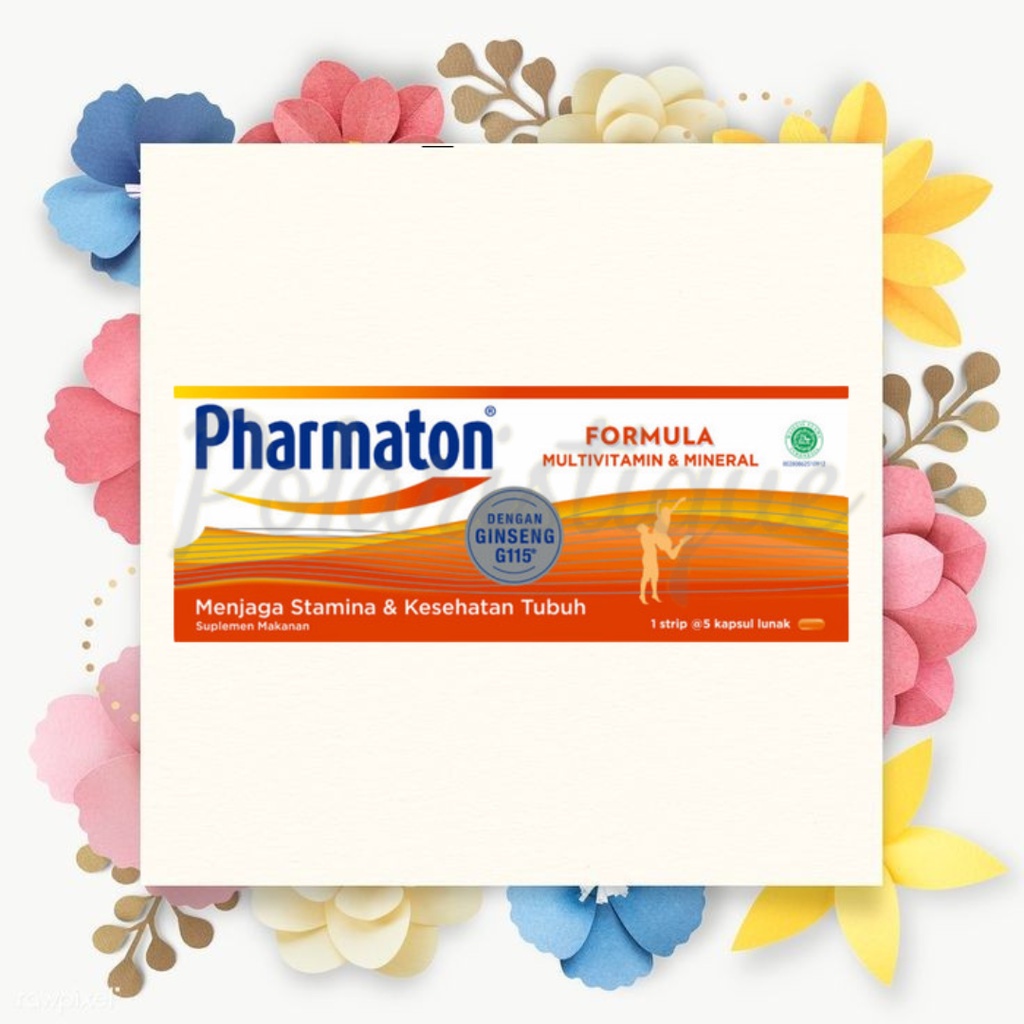 Jual Pharmaton Formula 10s 2s - Multivitamin Jaga Stamina Dan Kesehatan ...