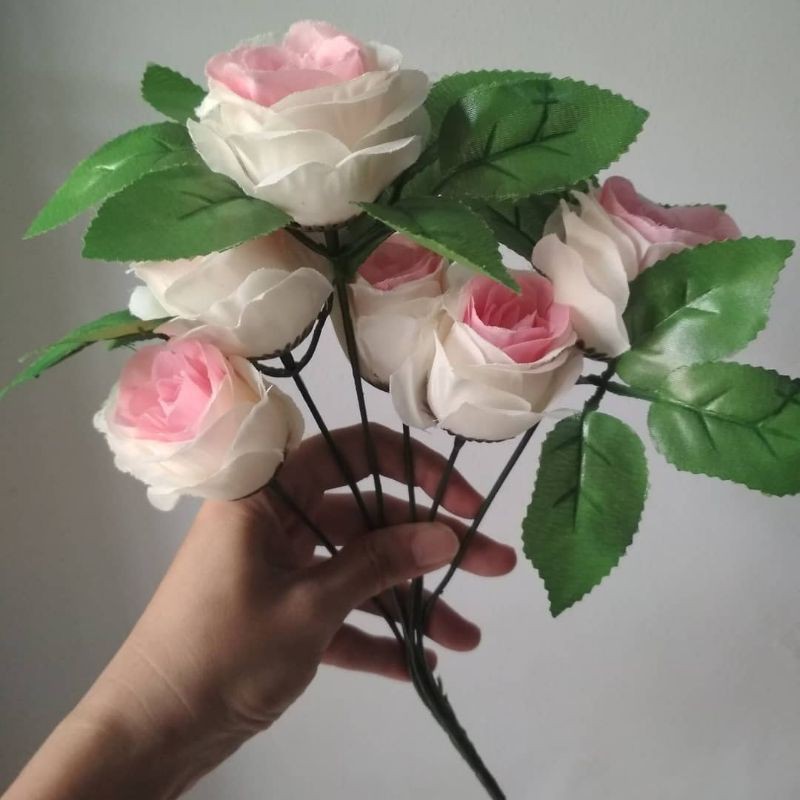 Rose Tropis / Mawar Tropis / Bunga Mawar Artificial