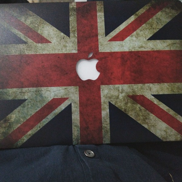 Macbook Case FLAG UK &amp; USA NEW AIR PRO RETINA Touchbar 11 13 15 M1